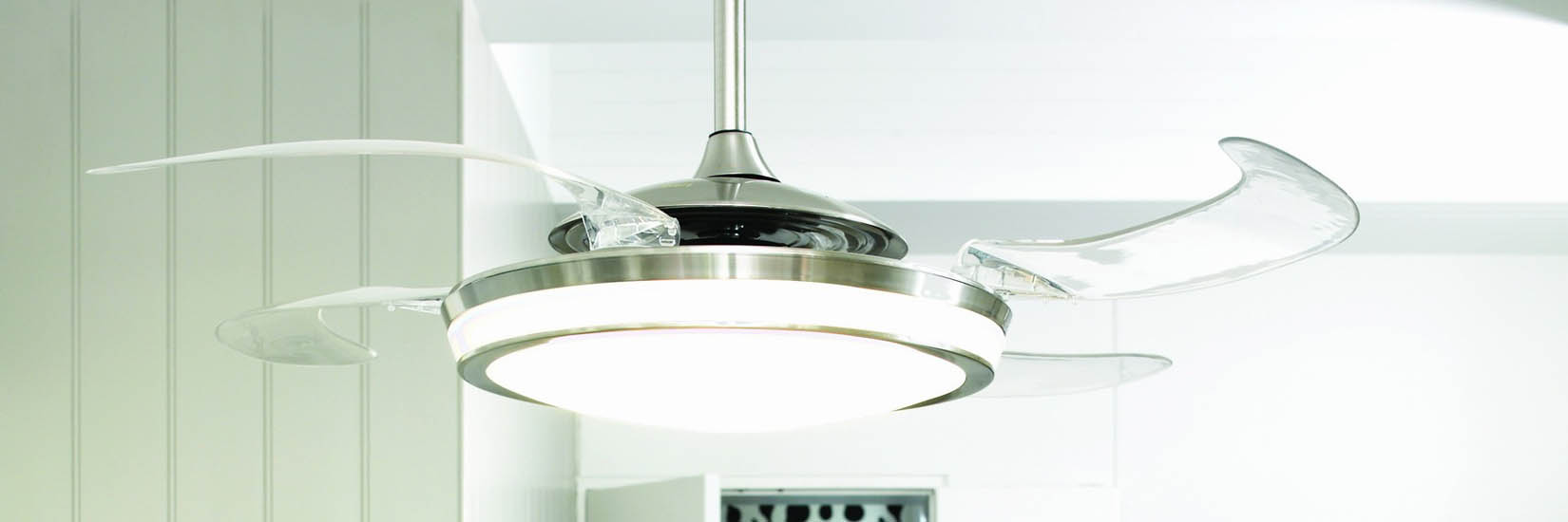 Fanaway retractable ceiling fan