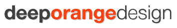 Deep Orange Design Logo