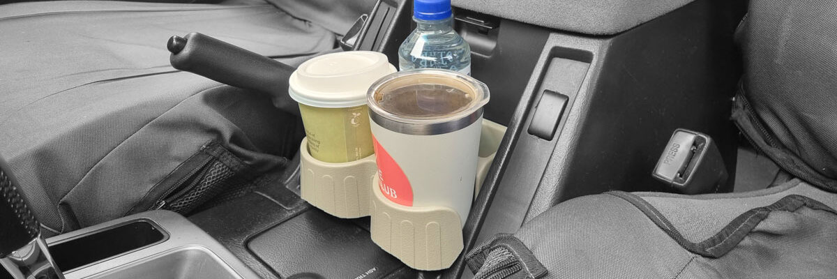 Nissan Patrol compatible cup holder